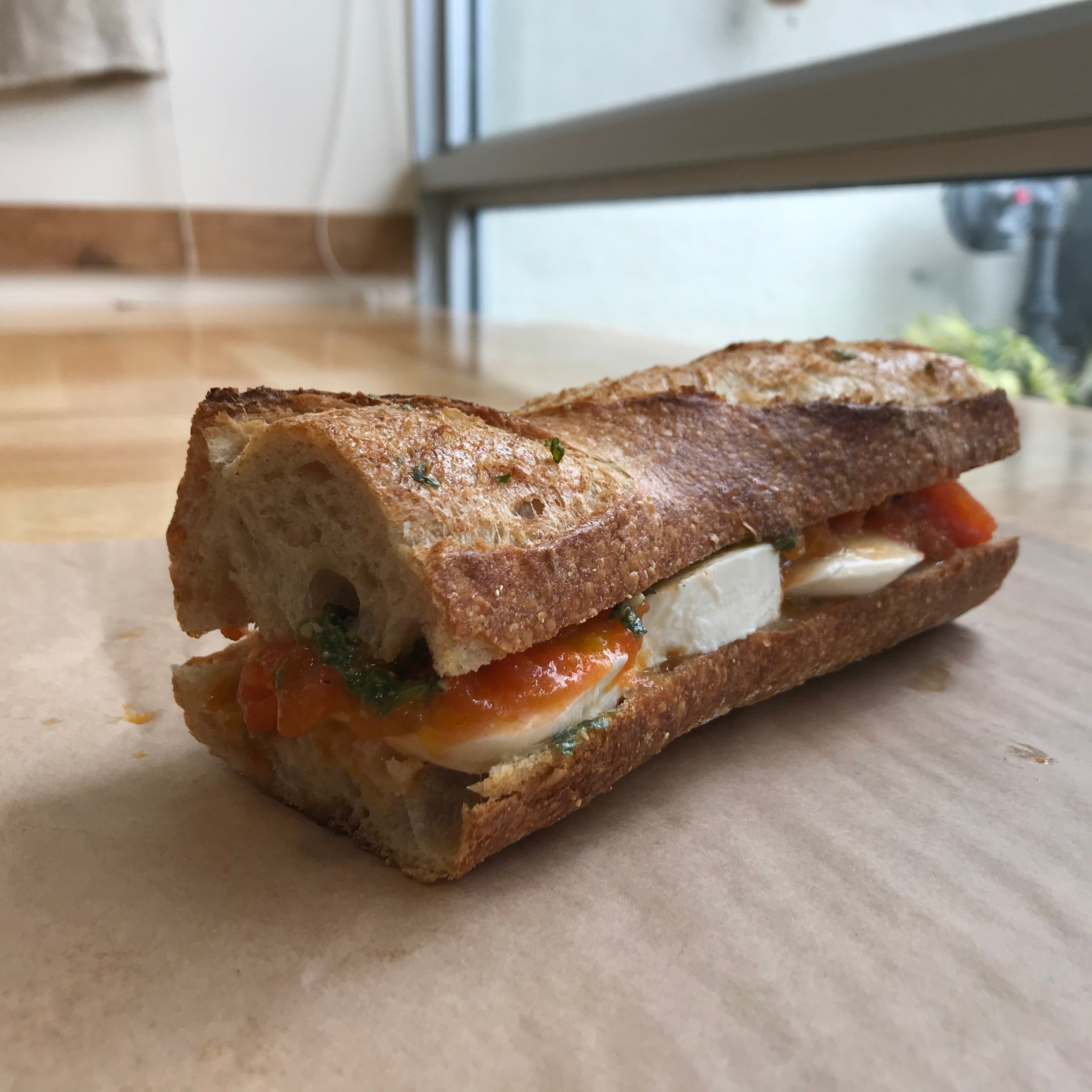 Tomato & Mozzarella Madruga Bakery